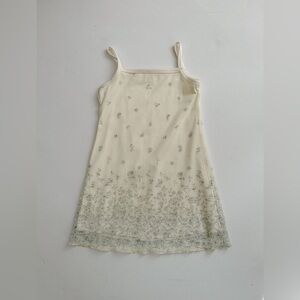 Girls Summer Soft Yellow Floral Dress-Spaghetti Straps-Size 3t?See Measurements